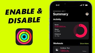 How To Enable / Disable Fitness App On iPhone