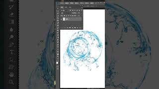 #ps  10秒快速抠出透明水花#ps教程 #抖音图文来了 #创作灵感