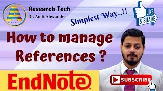 #EndNote ‖ How to use EndNote Software Offline for Reference management? (Part 1)