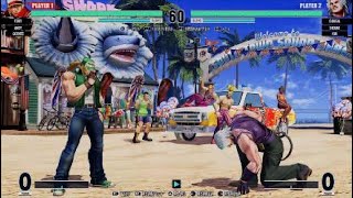 KOF15　オメガルガールの帰還　強くなったラスボス　９８を思い出すコンボ