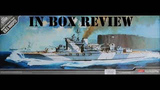 Academy 1/350 HMS Warspite In Box Review