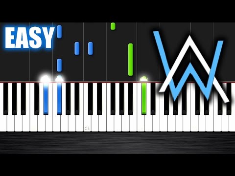 Download Alan Walker - Faded - EASY Piano Tutorial by 