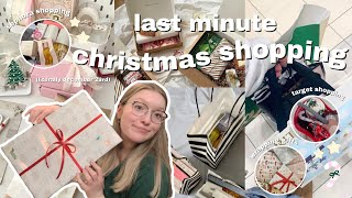 last minute CHRISTMAS SHOPPING la target, sephora si ulta + impachetare cadouri vlog ❄️🌟