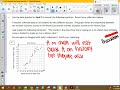 Scatter Plots and Trend Lines Day 1