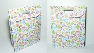 Tutorial Paper Bag | Paper Bag dari Kertas Kado