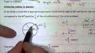 Radians and Arc Length - Lesson