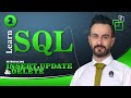 SQL INSERT, UPDATE & DELETE tutorial