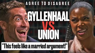 Jake Gyllenhaal & Gabrielle Union Argue Over Internets Big Debates | Agree to Di
