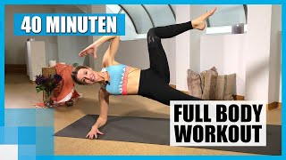 40 MIN Full Body-Workout ohne Geräte - Intervalltraining mit Coach LeaLight 🔥