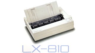 1989 Epson LX-810 dot-matrix printer