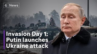 Russia Ukraine conflict: Putin launches full-scale invasion