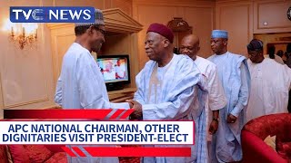 APC National Chairman, Other Dignitaries Visit President-Elect