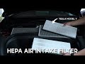 Tesla Model Y Replacing the HEPA Air Intake Filter