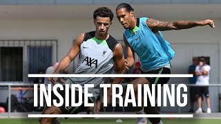 Inside Training: Goal-packed session finalises preparations for second pre-season fixture!