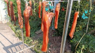 CHIA SẺ CÁCH LÀM THỊT BA CHỈ NGÂM NƯỚC TƯƠNG, PHƠI NẮNG. ĂN RẤT GIÒN VÀ RẤT THƠM NGON