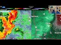 possible tornado track from jan 12 severe weather radar review w brad