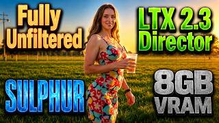 LTX Director + SULPHUR on 8GB VRAM! Free 4K ComfyUI Workflow