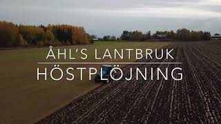 Höstplöjning 2020 Åhls Lantbruk