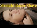 Relaxing Barber Shop Straight Razor Face Shave