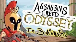 Assassins Creed Odyssey in 3 Minutes | Games Animated