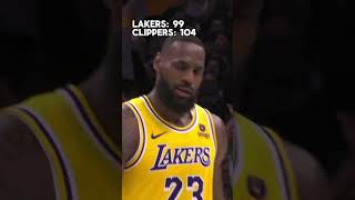 Lakers 4th Quarter Comeback vs Clippers in 60 seconds