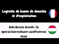 VOCABULAIRE EN 20 LANGUES = Logiciels de bases de données et d'exploitation