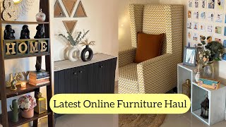 *Huge* Online Furniture Haul  Amazon Flipkart | Tried \u0026 Tested Review | Best Home Decor Ideas