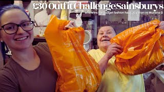 £30 Outfit Challenge|Sainsburys