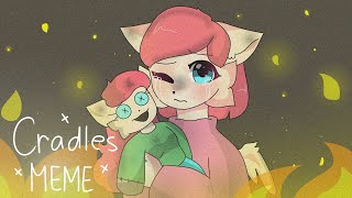 Cradles Meme-Kitty doll animation {Gift for Kitty Channel Afnan}//flipaclip