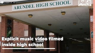 AACPS investigating explicit music video filmed inside Arundel High School