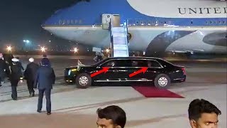 Donald J Trump Ends India Visit | Departs For America From Delhi Airport | Melania Trump | DC