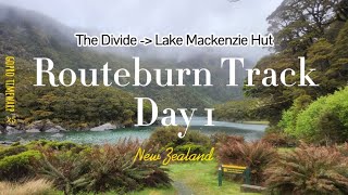 (TimeWarp x5) 뉴질랜드 루트번 트랙 Day 1 - New Zealand Routeburn Track Day 1 (The Divide》 Lake Mackenzie Hut)