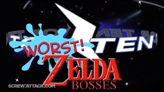 Screwattack's Top Ten Worst Zelda bosses