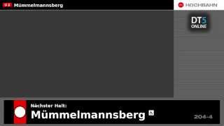 Ansage für Mümmelmannsberg (U2)