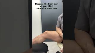 무릎 앞쪽 통증이 있다면 이곳을 풀어주세요 | Knee pain massage