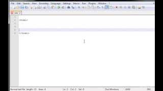 Lecture 02 Creating your first XHTML code