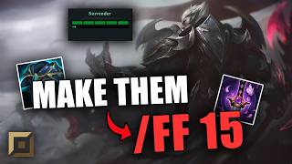 MAKE YOUR ENEMIES /FF MINUTE 15 WITH THIS PICK (feat. Decimate) - League of Legends Commentary