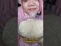 DYMA |ASMR RAW RICE EATING |Makan Beras Mentah #asmrsounds #shorts #mukbang @Dymareal @dymavlog