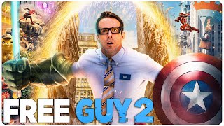 FREE GUY 2 Teaser (2023) With Ryan Reynolds & Joe keery