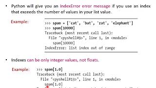 Python Programming: List [Access, Slices and Traversal [VTU BE CSE 18CS55 ADP] (Module 2 Lecture 1)