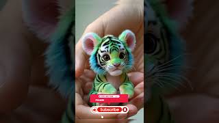 Baby Tiger Adventures#ai #animals #cute #shortsfeed #shortsvideo #shortsviral #shortsyoutube #shorts