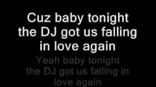 Usher - Dj Got Us Falling In Love Again (Lyrics On Screen)