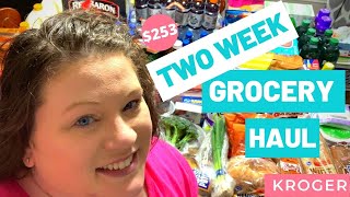 🛒 MASSIVE $253 TWO WEEK GROCERY HAUL WITH PRICES! 🛒| ✅GROCERIES ON A BUDGET | BRADY BROWNING ⭐️