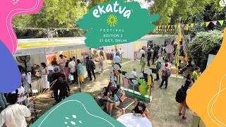 Ekatva Festival is back in Delhi! | Sunday, 27th October, 2024