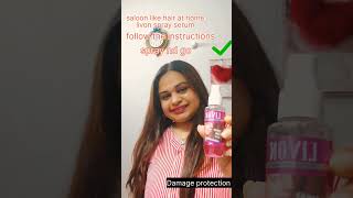 livon spray serum🤩||smooth hair on the go👍#shorts #trending#youtubeshorts #ytshorts #viral #short#yt