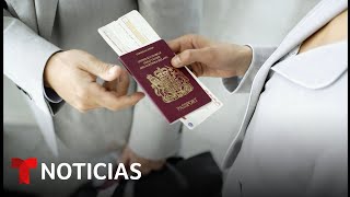 Tengo permiso de trabajo, ¿puedo viajar en avión con él? | Noticias Telemundo