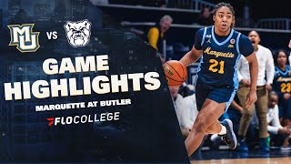 Highlights: Marquette 65, Butler 67 (Feb. 9, 2025)