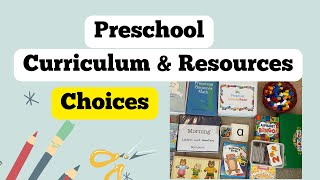 Preschool Curriculum Choices and Tools For Homeschooling