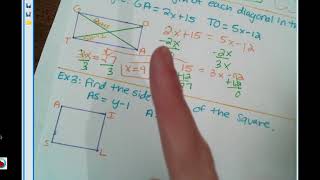 Ex 2 Special Parallelograms 1