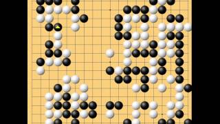 제27회 TV바둑아시아 1회전 3국 ●양딩신(Yang Dingxin) vs ○이치리키료(Ichiriki Ryo)